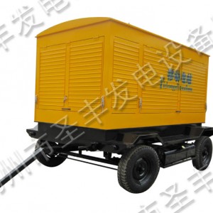 柴油發(fā)電機(jī)組移動拖車電站外形尺寸